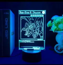 遊戯王　レッドアイズ　LEDライト