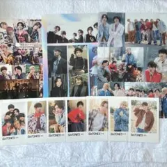 SixTONES 特典 ステッカー クリアシート クリアファイル チェキ