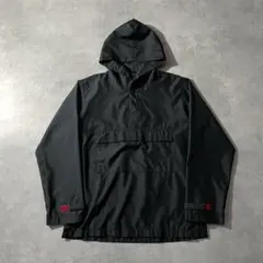 90s 00s old GAP black nylon anorak y2k