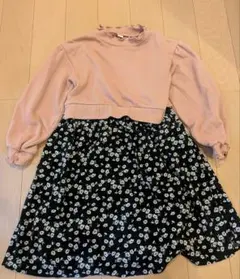 【専用】après les cours 花柄ワンピース 120サイズ