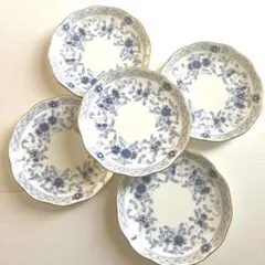 NARUMI ミラノシリーズ ボーンチャイナ 小皿5枚セット