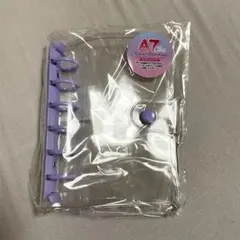 シール帳　A7バインダー　リフィルなし　パープル