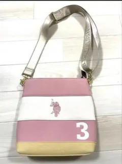 U.S. POLO ASSN. ショルダーバッグ ピンクのサムネイル