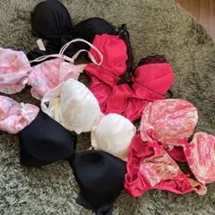 D75ブラ＆ショーツ　６点セット