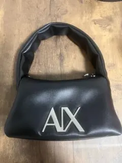 AX ブラック ショルダーバッグ　ハンドバック