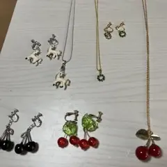 ネックレス＆イヤリングセット