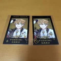 伏見ガク 箔押し チェキ カード ハッピートリガー