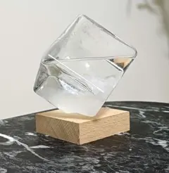 立方体 ストームグラス 天気予報