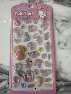 ⭐︎韓国限定 サンリオ　マイメロ　 ボンボンドロップシールTok!Tok!正規品⭐︎