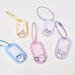 ちいかわ　アクリルネームタグ　うさぎ　ハチワレ　モモンガ　古本屋　ガチャ　セット