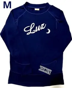 LUZeSOMBLA 裏起毛 長袖 インナーシャツ M ネイビー