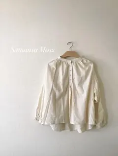 Samansa Mos2 長袖　ブラウス