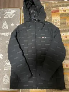 FILA フィラ フード付き ジャケット Lサイズ ブラック
