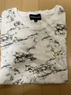 EMPORIO ARMANI マーブル模様 Tシャツ M