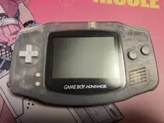 【動作未確認】ゲームボーイアドバンス AGB-001 クリア　ジャンク扱い