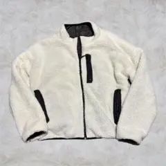 リバーシブル ボアジャケット ダウンジャケット 冬服