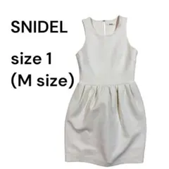 スナイデル　ノースリーブミニワンピース　白　レディース　1 M 2261