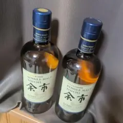 ニッカ シングルモルト余市 700ml 新旧飲み比べ 2本セット - メルカリ