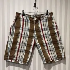 CPG GOLF グリーン系チェック ショートパンツ サイズ3 - メルカリ