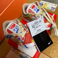 キッズ  nike dunk low city market  3C 18.5