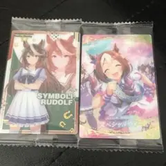 ウマ娘 ウエハースカード第4R スペシャルウィーク&シンボリルドルフ