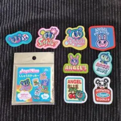 エンジェルブルー☆ししゅうステッカー☆全8種☆コンプリート