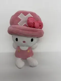 サンリオ ハローキティ ぬいぐるみ チョッパー ワンピース　コラボ