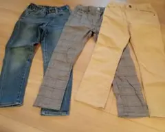 長ズボン3本セット120サイズ