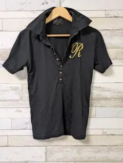 【希少】　LA GEAT ラインストーン半袖ポロ　y2k 00s