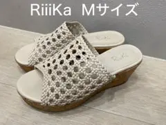 【RiiiKa】厚底サンダル Mサイズ ベージュのサムネイル
