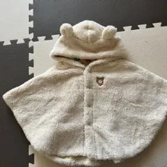 HotBiscuits フリースポンチョ Fサイズ ミキハウス