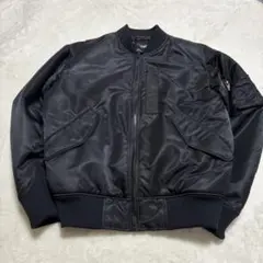 美品　ユニクロ＋J MA-1 ハイブリッドダウン S ダウンジャケット　ブルゾン