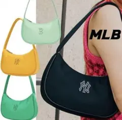 MLB korea NYLON HOBO BAG ミニショルダーバッグ カーキのサムネイル