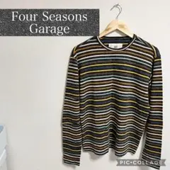 【極美品】Four Seasons Garage ボーダー カットソー M