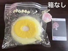 【中古】momo スクイーズ フルーツ大福シリーズ　パイナップルとココナッツ