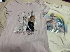Disney アナと雪の女王 キッズTシャツ 2枚セット　130位のサムネイル