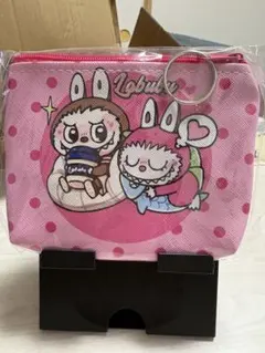 ラブブ キャラクターポーチ ピンク