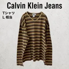 カルバンクラインジーンズ Calvin Klein Jeans ボーダー Tのサムネイル