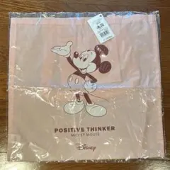 新品未開封 ディズニー　ミッキー　トートバッグ　エコバッグ　ピンク