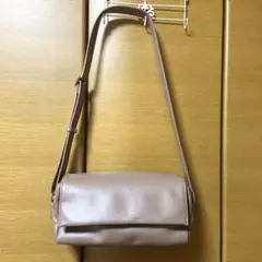 MUMU 合皮フラップショルダーバッグ