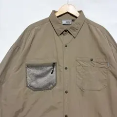 FIXEND シャツ タンカラー Mサイズ - メルカリ