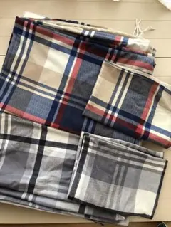 送料込み　ニトリ　掛け布団カバー&枕カバーペア