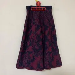 【送料無料】le ciel Blue ルシエルブルー　ロングフレアスカート