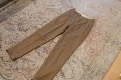 古着　ヴィンテージ　ユーロワーク　スラックス　ブラウン