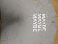 CHOOSE ME グレー Tシャツ MAYBE