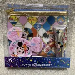 【新品未開封】東京ディズニーリゾート　35周年　ポーチ　ミラー　ハンドクリーム