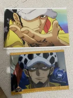 ワンピース トラファルガー・ロー バースデー プロマイド ポストカード レッド