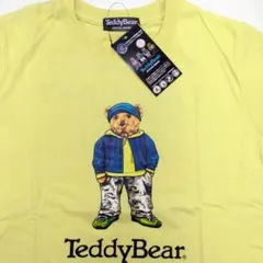 新品タグ付き　ライトグリーン　カジュアルくま　テディベア　Tシャツ　LLサイズ