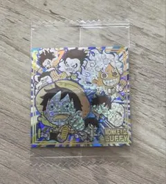 【新品未使用】ワンピース大海賊シールウエハースlog10 ルフィUSGR