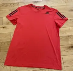 adidas PRIMEGREEN トレーニングシャツ レッド　Lサイズ